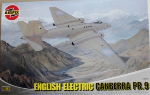 AIRFIX MODELS 1/48 10103 ENGLISH ELECTRIC CANBERRA PR.9